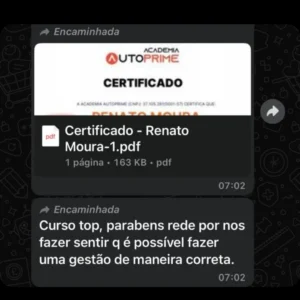 Depoimento Curso Consultor Técnico - Atendimento 3